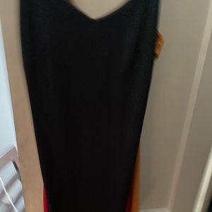 Spaghetti strap long dress